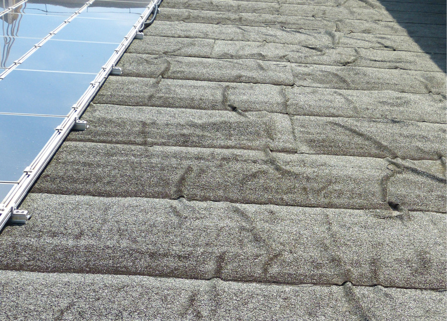 3 Problematische Dachnutzung für PV-Anlage im sanierungsbedürftigen Dachzustand