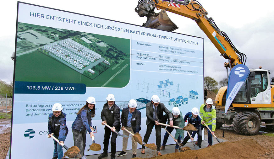 Im Landkreis Schleswig-Flensburg entsteht ein Strompuffer mit&nbsp;103 Megawatt Leistung.