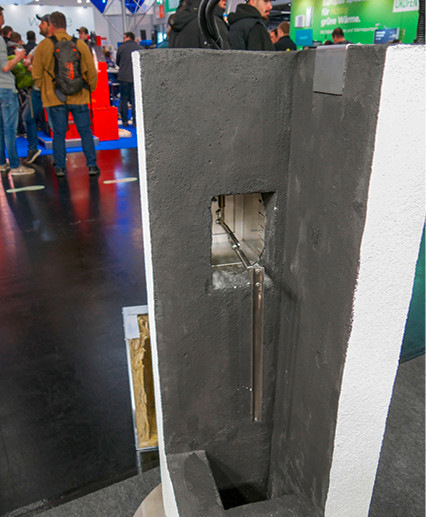 Feinstaubabscheider Oeko­tube-Mauerwerk