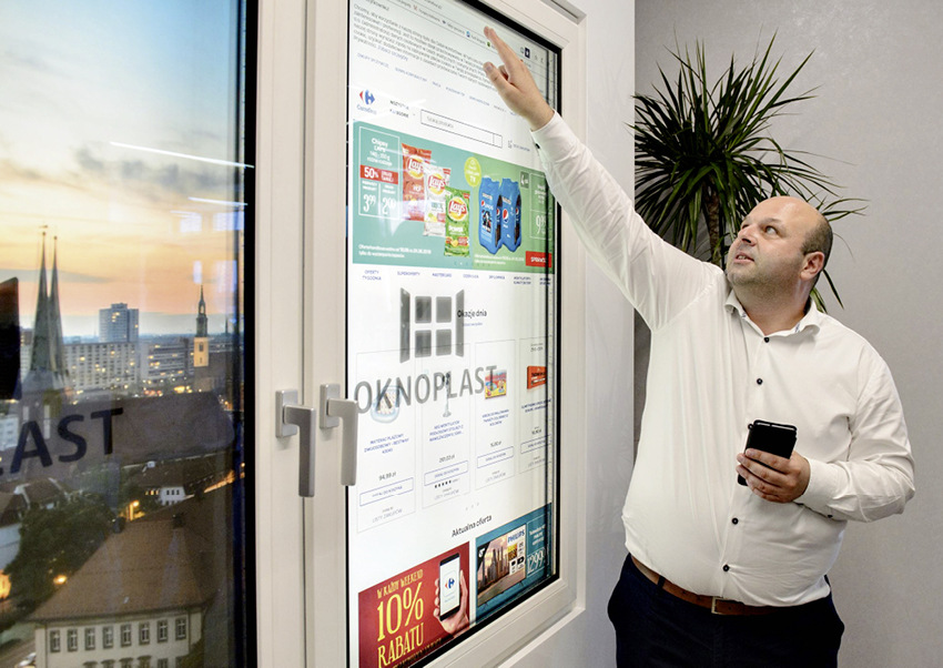 Fenster könnten in Zukunft als multimediale Assistenzsysteme genutzt werden.