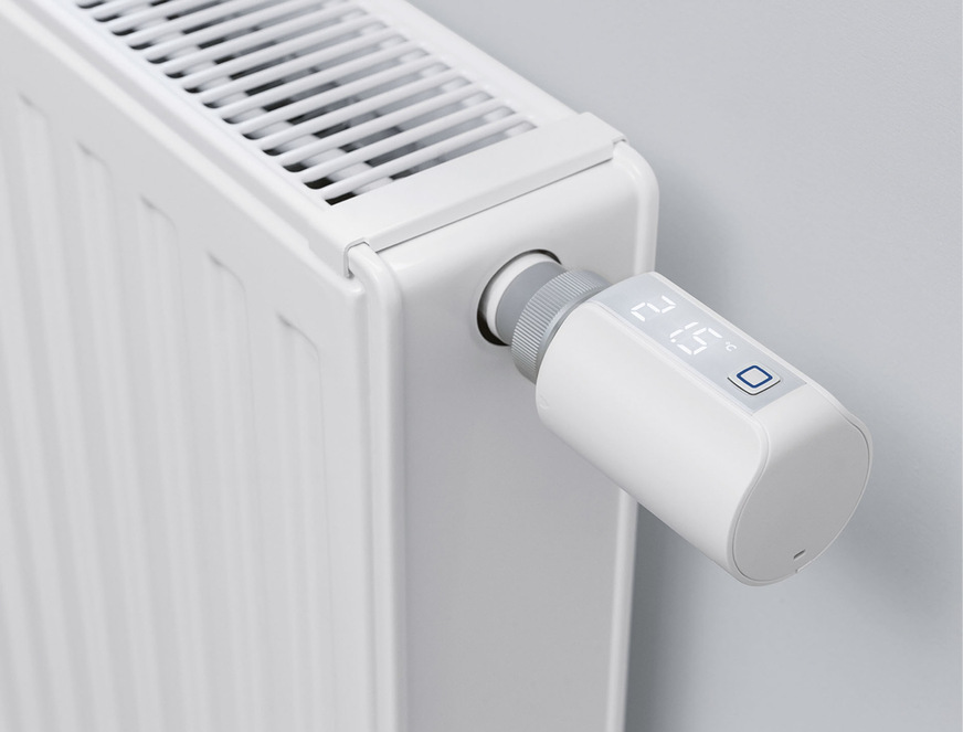 Mit dem Homematic IP-Thermostat lässt sich automatisch ein dynamischer und adaptiver Abgleich am Heizkörper ausführen.