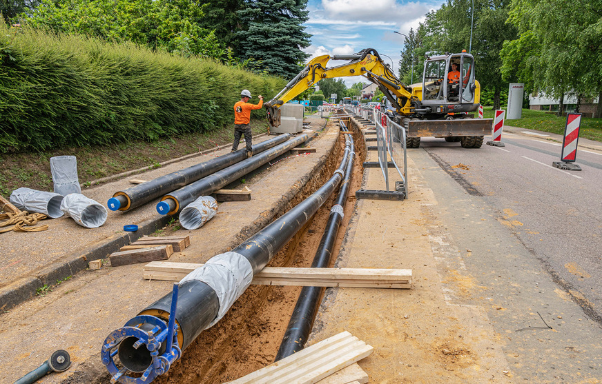 Wärmenetze spielen häufig eine entscheidende Rolle in den Planungen.