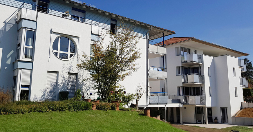 Zu den Sozialbauten gehören auch Einrichtungen wie dieses Zentrum für behinderte Menschen in Stuttgart.