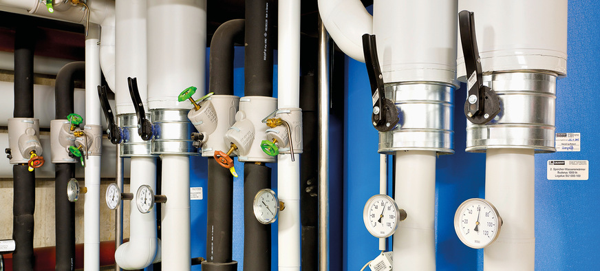 BHKW der Stadtwerke im Joseph-Haas-Weg in München.