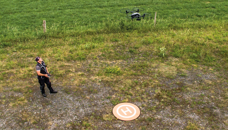 On-Site-Service-Drohnenpilot Dirk Marche