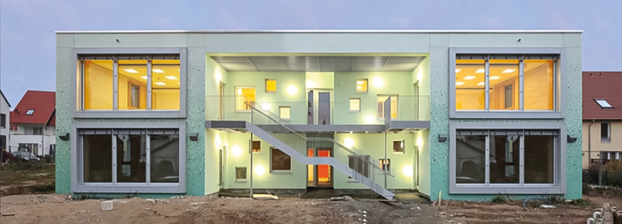 5 Kindertagesstätte Harrheim. Architektur: Hochbauamt Frankfurt mit Haber Turri Architekten Frankfurt.
