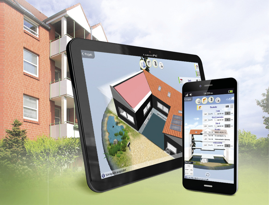 Für die Gebäudeerfassung bieten Hersteller teilweise auch mobile Lösungen an.