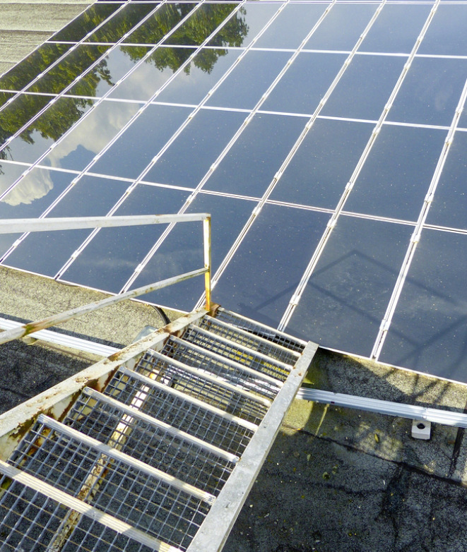 6 Eine Treppe, die auf der Modulfläche endet? Das Verbauen solcher Zuwegungen kann fatale Folgen haben.