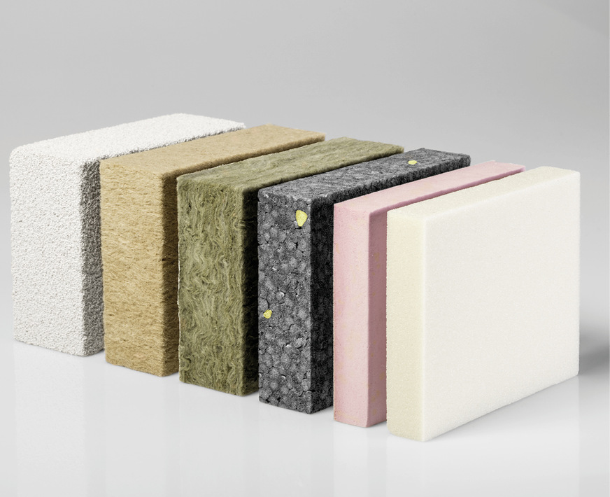 2 Die Palette der Dämmstoffmaterialien bei Sto umfasst bereits heute deutlich mehr Auswahl als nur EPS und Mineralwolle.