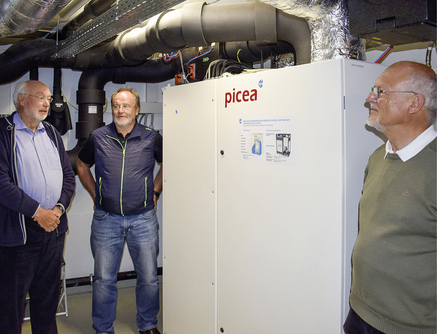6 Im Untergeschoss sind die beiden Brennstoffzelleneinheiten und andere Technikkomponenten auf engem Raum installiert.