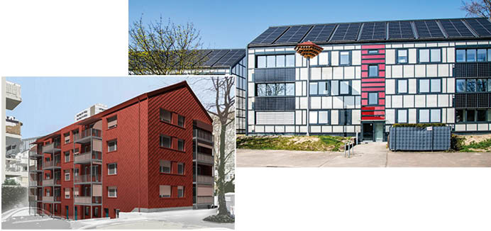 1 Energiesprong Projekte Herford (oben) und Köln (links)