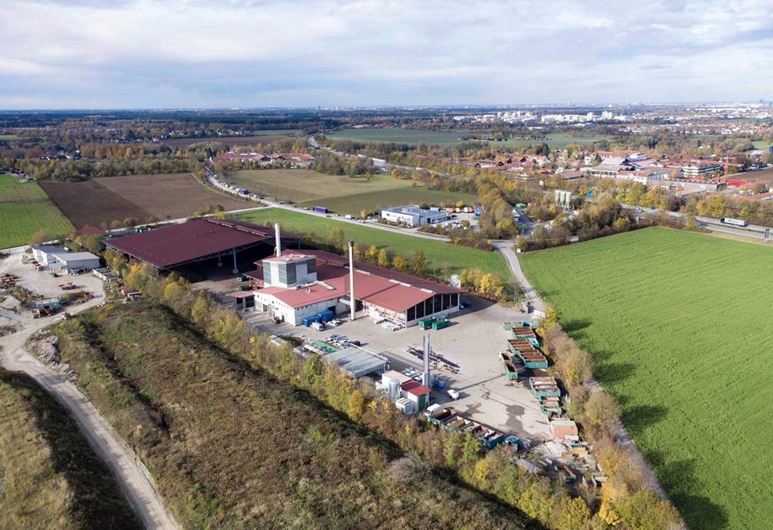 Biomasse-Heizkraftwerk Taufkirchen