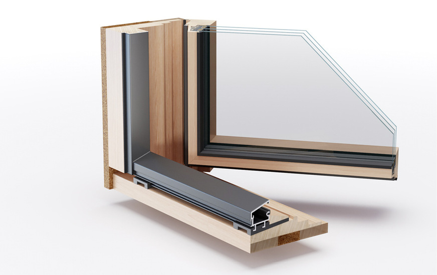 8 Die Schwerlastvariante smartwin solar XL kommt, je nach Anschlussdetail, mit einer Rahmenbreite von unter 100 mm aus – die Flügel sind 58 mm schmal.