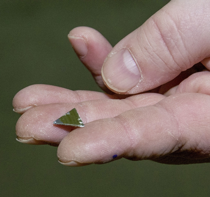 5 Die alten Glaserdreiecke werden nicht mehr benötigt und daher entfernt.