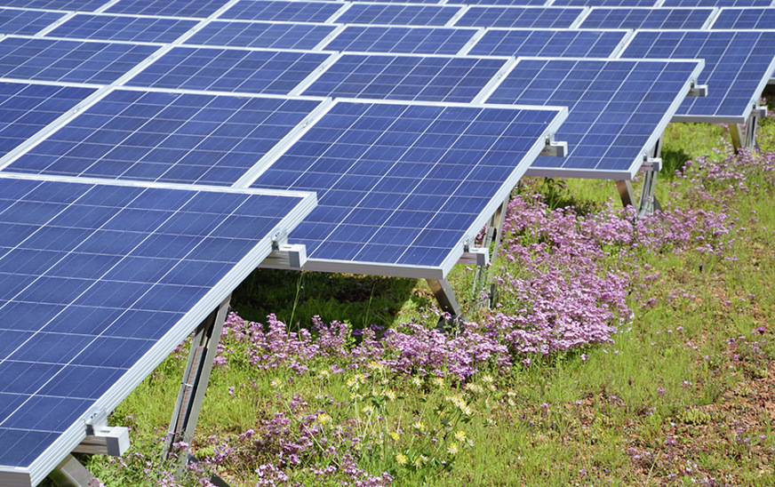 Das Montagesystem von Contec besteht aus Knickwinkeln, die direkt an Höcker an den Drainageplatten angeschraubt werden.