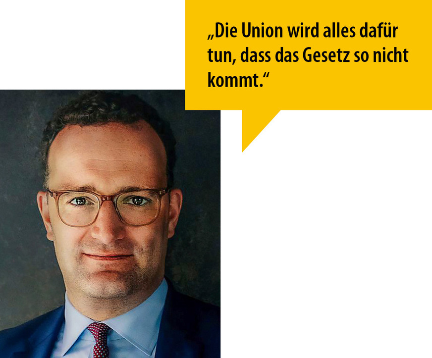 Jens Spahn, stellvertretender Vorsitzender der CDU/CSU-Fraktion
