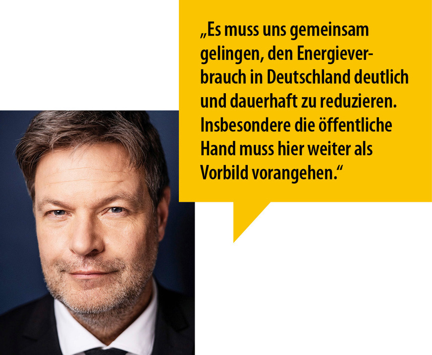 Bundesminister für Wirtschaft und -Klima-schutz Robert Habeck