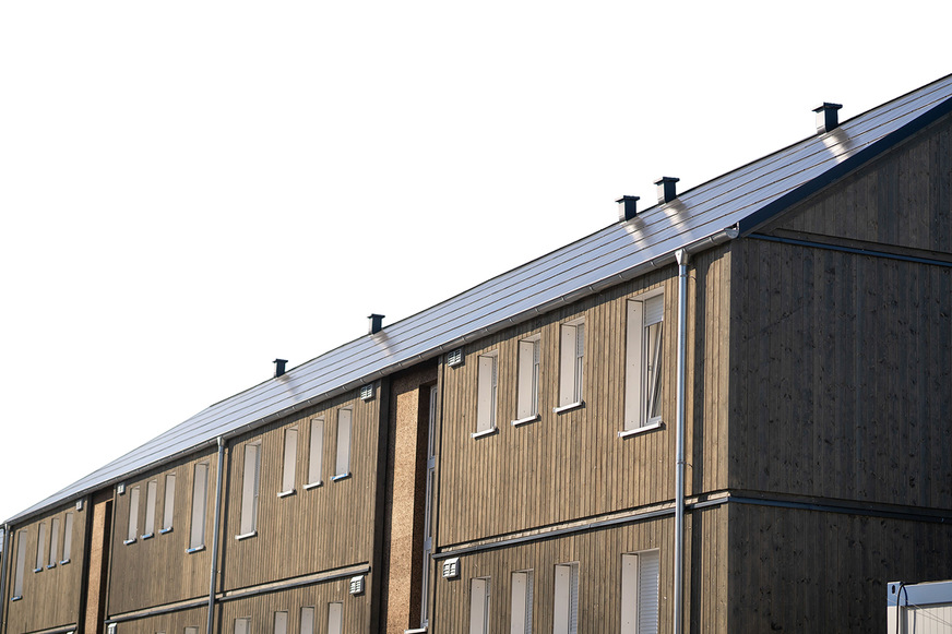 Am Aschenkrug 59-69 erprobt B&O eine Indach-Photovoltaiklösung.