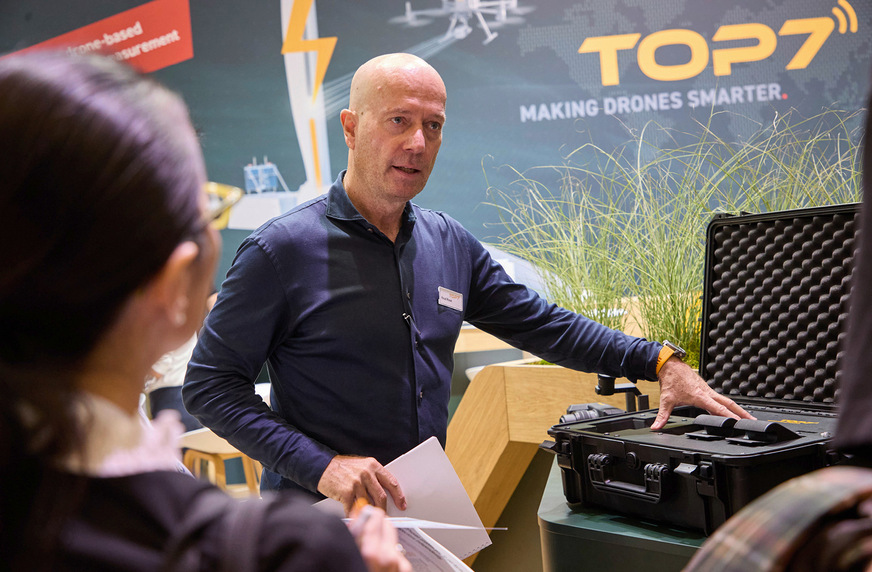 Auf der Wind Energy Hamburg: Knud Rissel, Managing Director bei Topseven