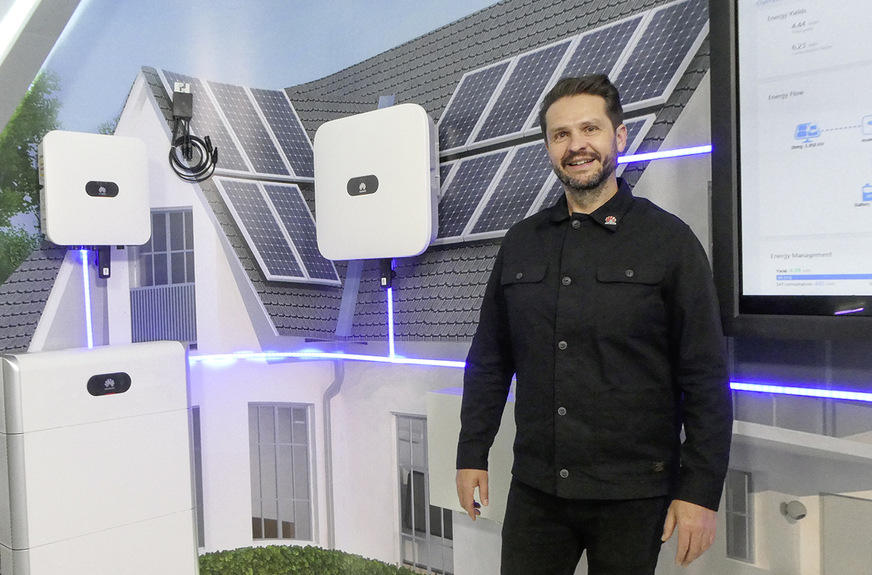 Dieter Jauch ist Produktmanager bei Huawei. Er hat im Webinar den neuen Heimspeicher Luna 2000 erläutert.