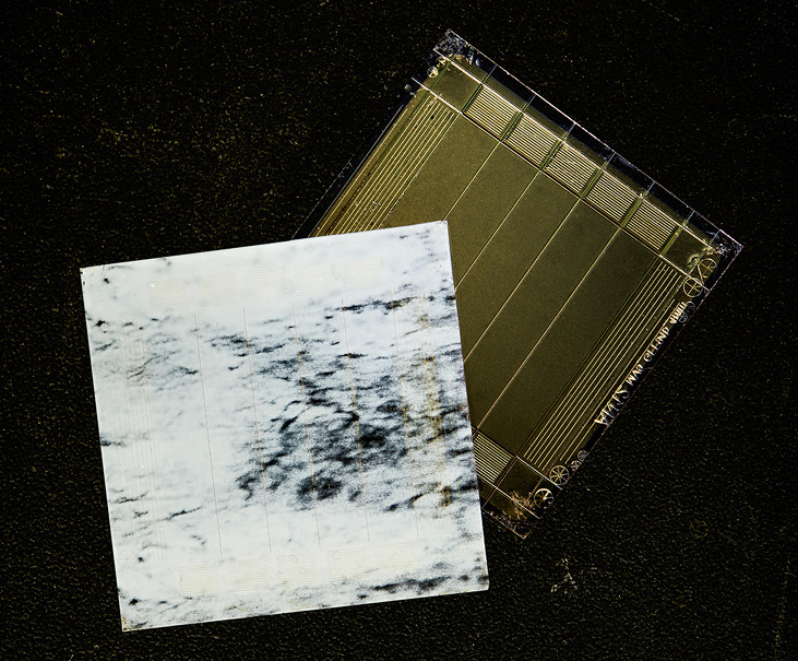 Die kolorierten Solarzellen liefern bis zu 60 Prozent der ursprünglichen Effizienz.