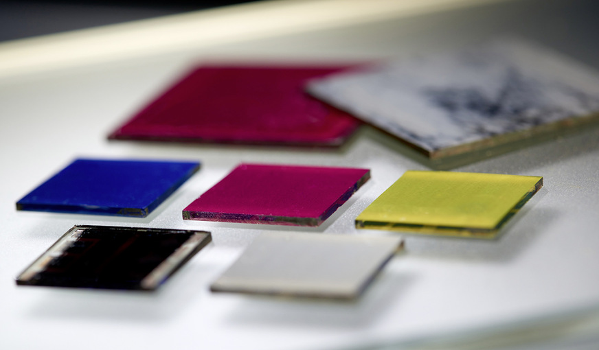 Die Kollektion Colorquant besteht aus Modulen in 15 verschiedenen Farbtönen.