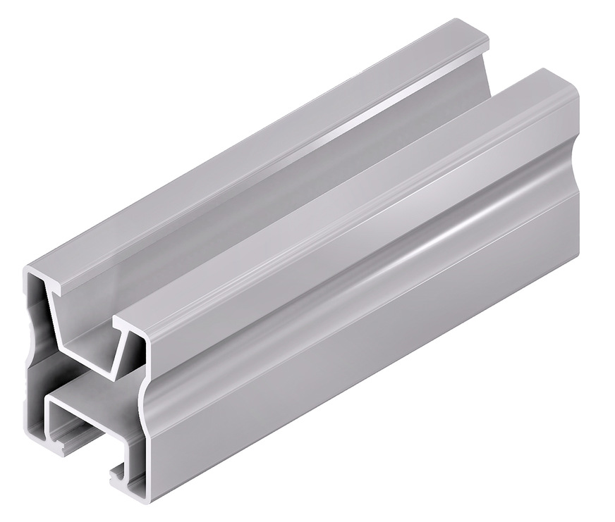 Die Montageschienen für das Proline-System hat Schletter in drei Höhen im Portfolio. So kann der Monteur verschiedene Spannweiten auf dem Dach überbauen.