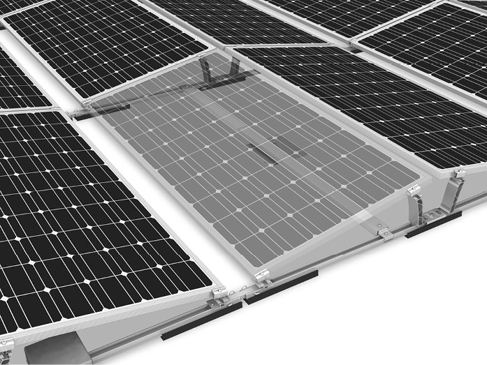 K2 Systems hat das System Dome 6 weiter flexibilisiert. Geblieben ist die Möglichkeit der Festanbindung auf Dächern mit geringer Traglastreserve und bei sehr hohen Windlasten.