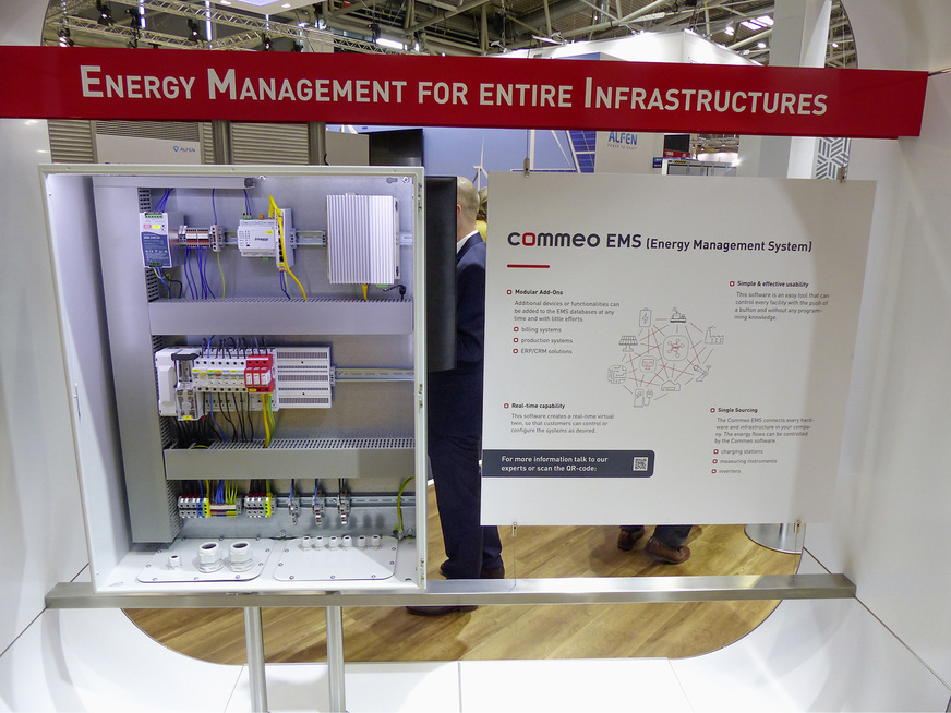 Das EMS analysiert, visualisiert und steuert den Energiefluss und die damit verbundenen Datenströme.