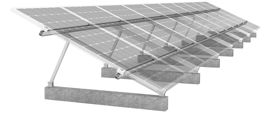 Auch das neue System Tiltup Vento hat K2 Systems so konzipiert, dass der Handwerker bis zum Schluss flexibel bleibt und auf Modulgrößen reagieren kann, die er nicht bestellt hat.