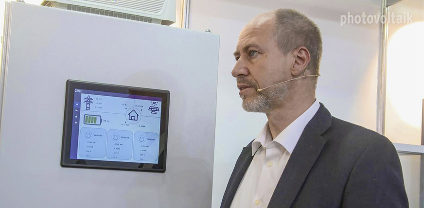 Im Video unserer PV Guided Tours: René Granacher erklärt die Technik von SAX Power.