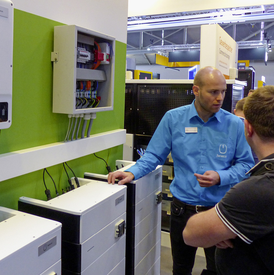 Der Fenecon Home leistet zehn Kilowatt und ist modular erweiterbar.