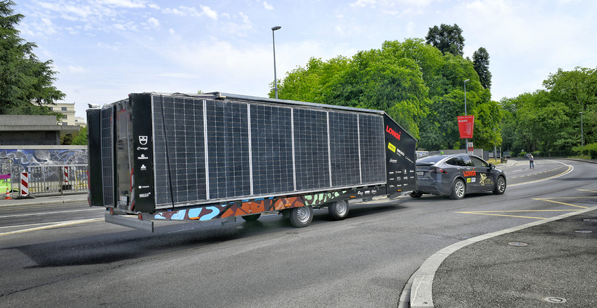 Das Häuschen besteht überwiegend aus sehr leichtem Ozean-Kunststoff.