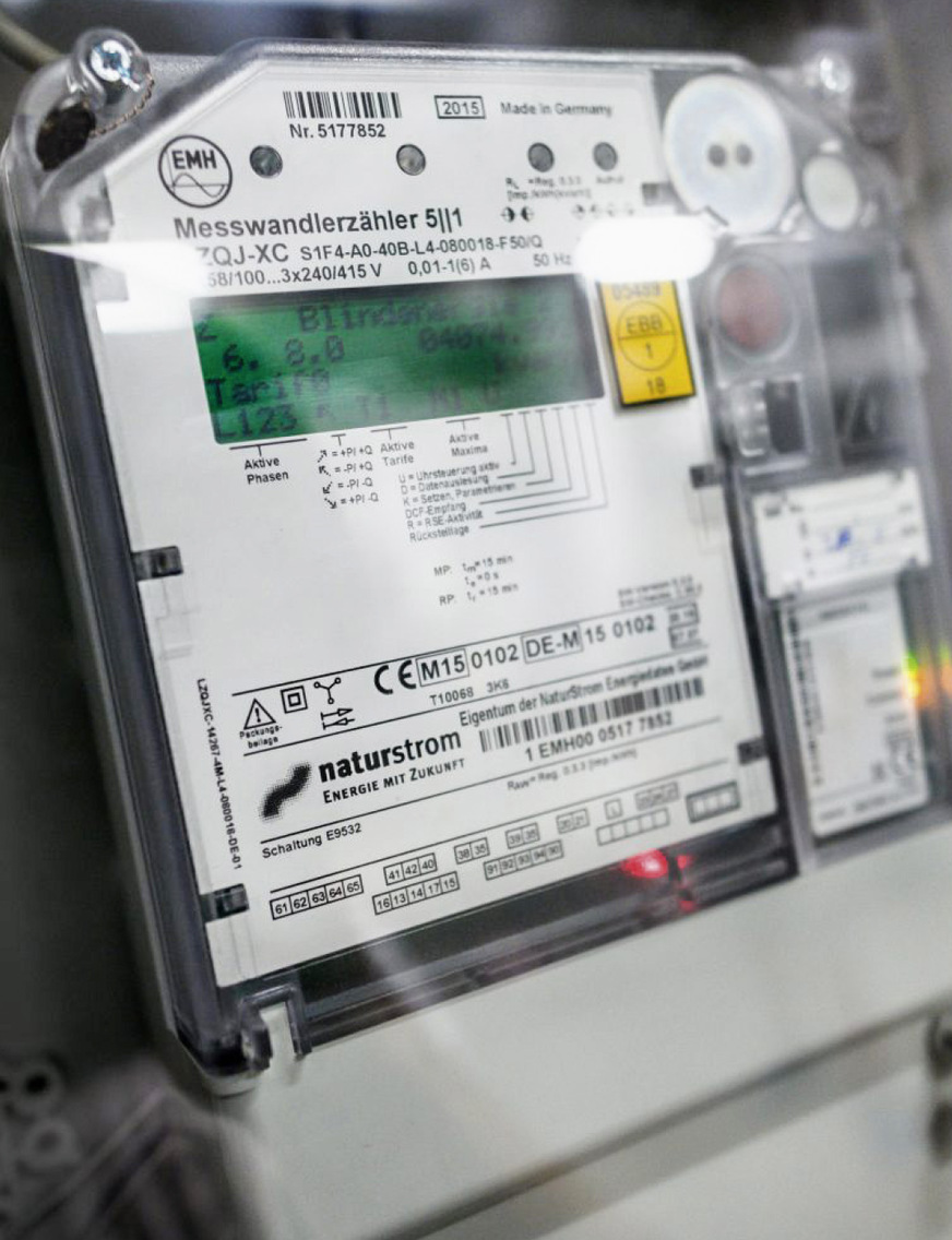 Ein Mehrfamilienhaus im Berliner Möckernkiez nutzt schon einen smarten Zähler.