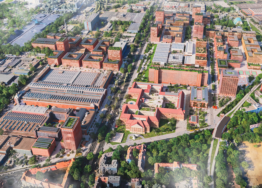 Der Technologiekonzern Siemens setzt das Projekt gemeinsam mit Partnern auf dem Industrieareal der bereits bestehenden Siemensstadt in Berlin-Spandau um.