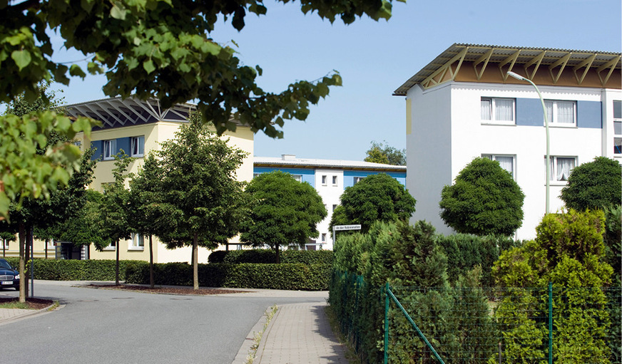 5-2 … in eine grüne Gartenstadt, die den Bewohnern Identität und soziale Kontakte beschert.