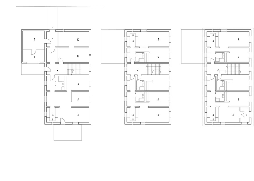Die Variante aus Dämmziegeln hat wie d﻿ie beiden anderen Forschungshäuser flexibel umnutzbare Grundrisse.