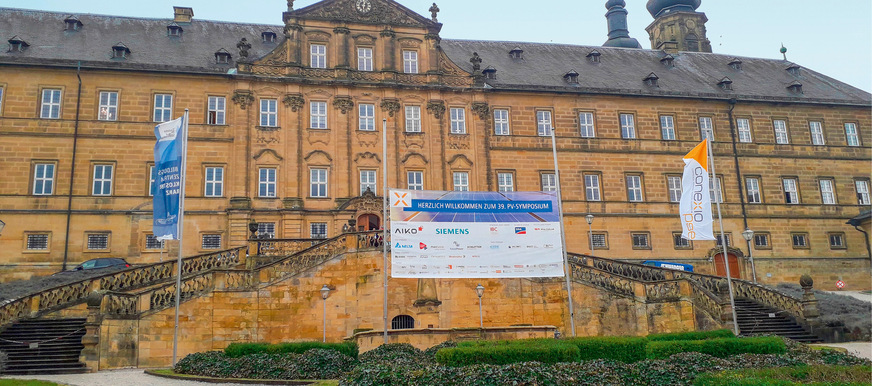 Das ehrwürdige Kloster bei Bad Staffelstein ist seit nunmehr 40 Jahren der Tagungsort für das PV-Symposium.