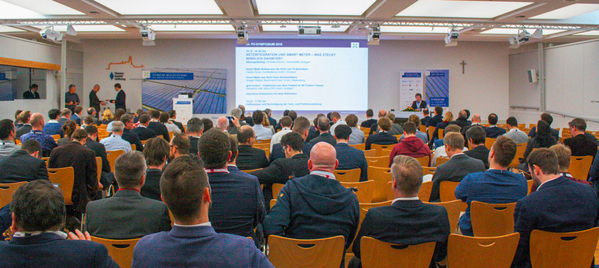 Die Präsentationen im Kloster Banz markieren den neuesten Stand der Photovoltaik.