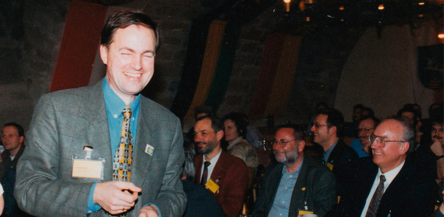 Veranstaltungschef Eckardt Günther schätzte die Geselligkeit des Bierstüblas – wie viele Teilnehmer auch.