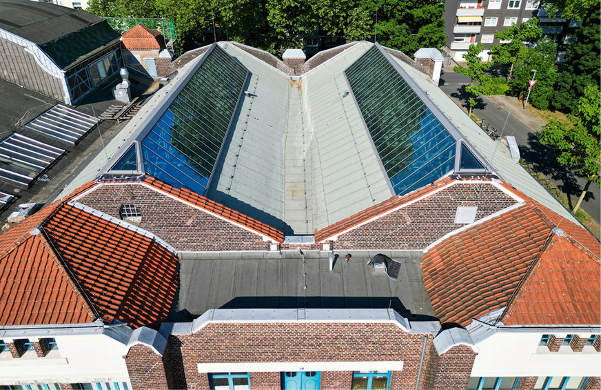 Dank der energetischen Sanierung und dem Einbau der neuen Schrägverglasungen ist der Kunst- und Kulturbetrieb wieder uneingeschränkt möglich.