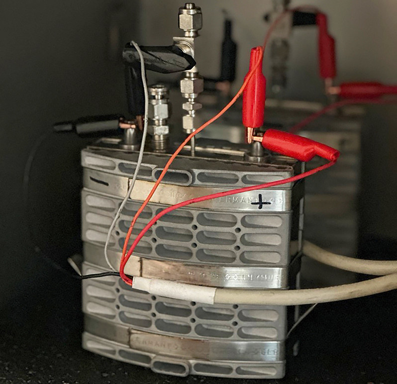 Der Feststoffakku von HPB wurde speziell für stationäre Anwendungen entwickelt.