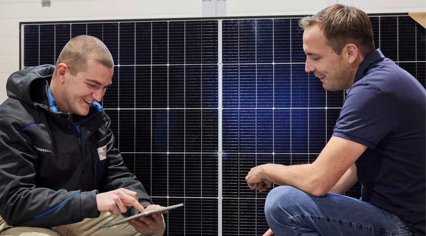 Craft Care sichert Fachhandwerker ab, wenn sie Anlagen mit den Komponenten ihrer Kunden bauen.