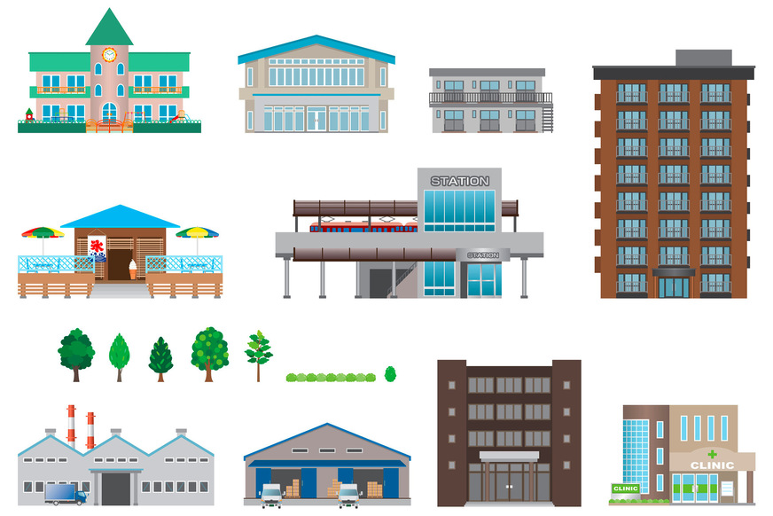 Die Gruppe der Nichtwohngebäude ist äußerst heterogen, zudem umfassen die einzelnen Objekte häufig wiederum mehrere unterschiedliche Nutzungszonen.
