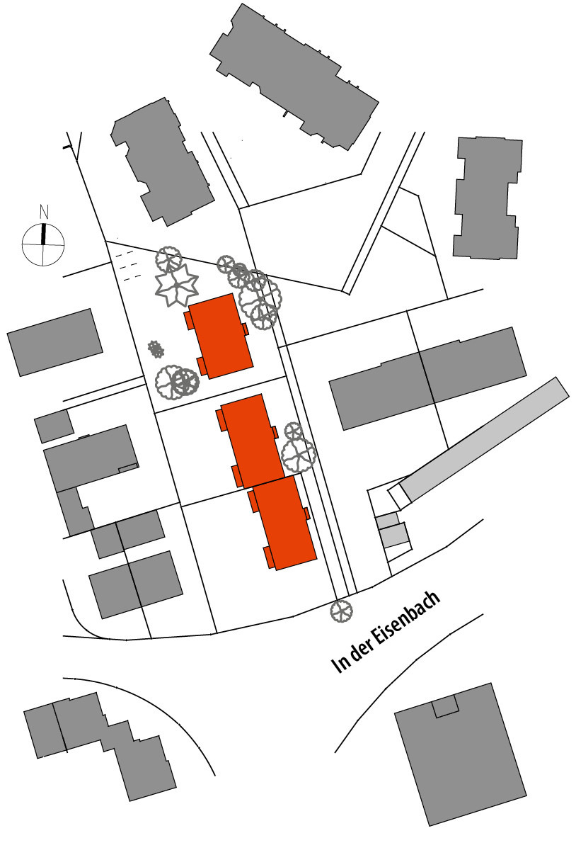 3 Lageplan, M 1:2000