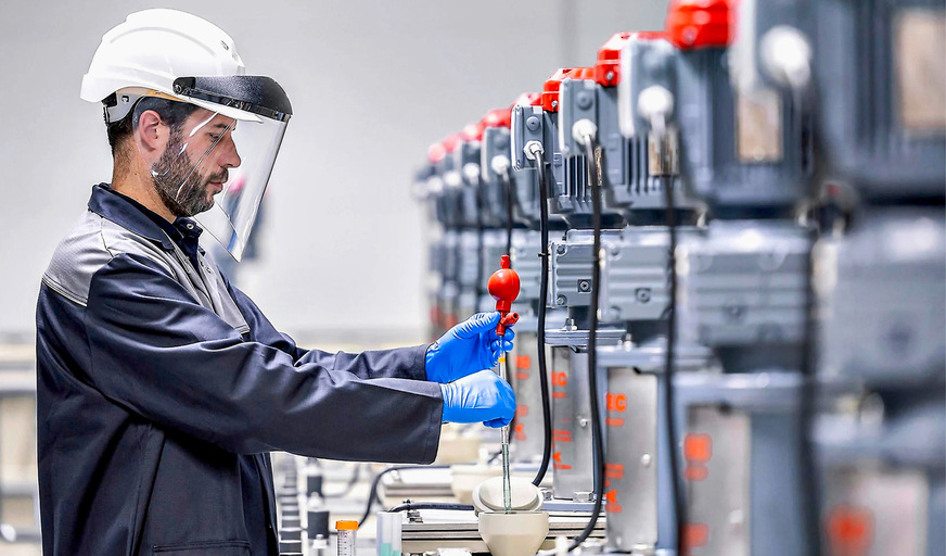 Um die Wertstoffe möglichst vollständig zu gewinnen, wird ein hoher Aufwand betrieben.