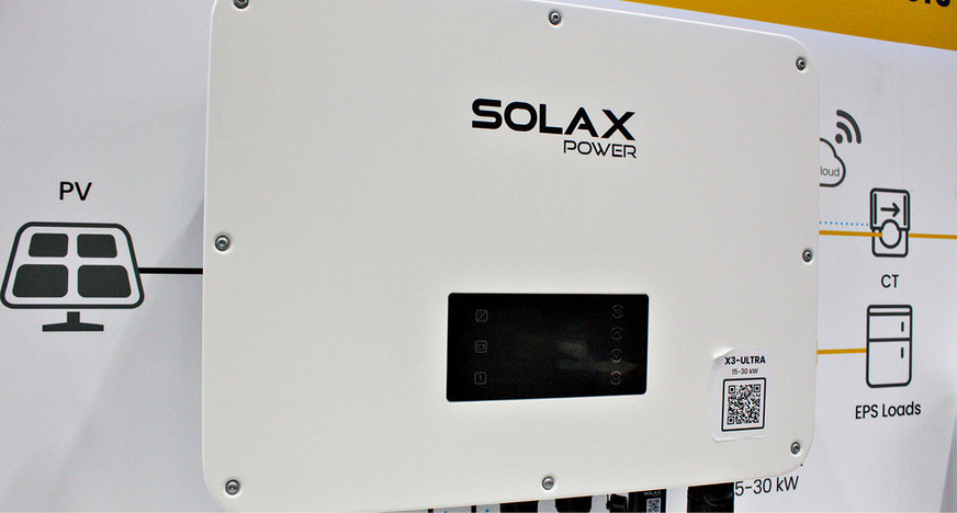 Neuer C & I-Wechselrichter von Solax zur Intersolar 2025.