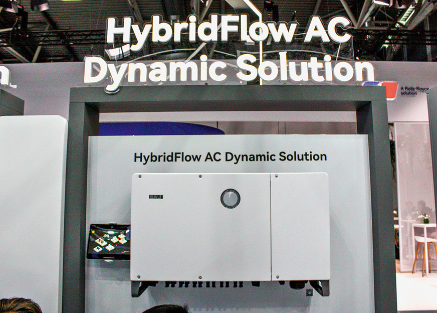 Dieses neue AC-Komplettsystem hat SAJ in München vorgestellt.