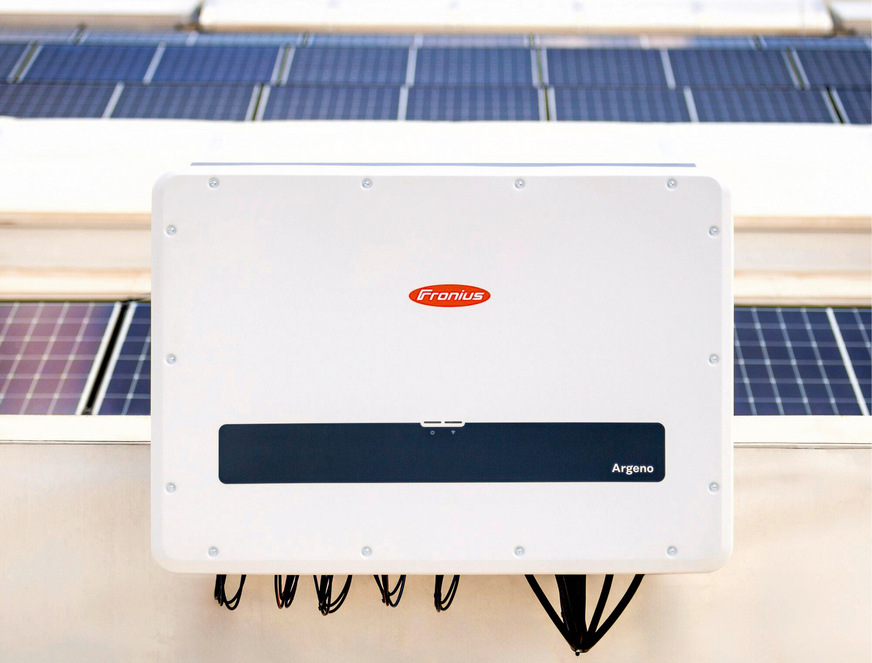 Der neue C & I-Wechselrichter ­Argeno wurde speziell für große Solardächer konzipiert.