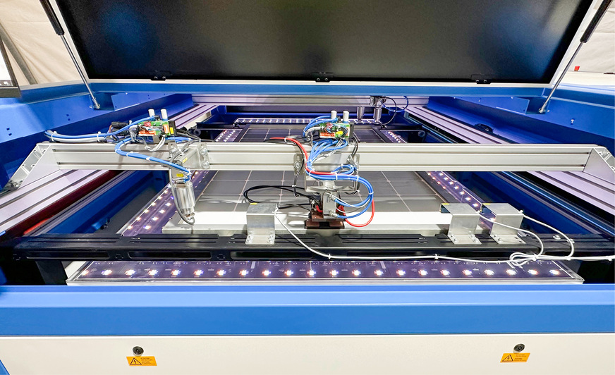 Testgerät für Module, die eventuell für den Zweitmarkt geeignet sind.